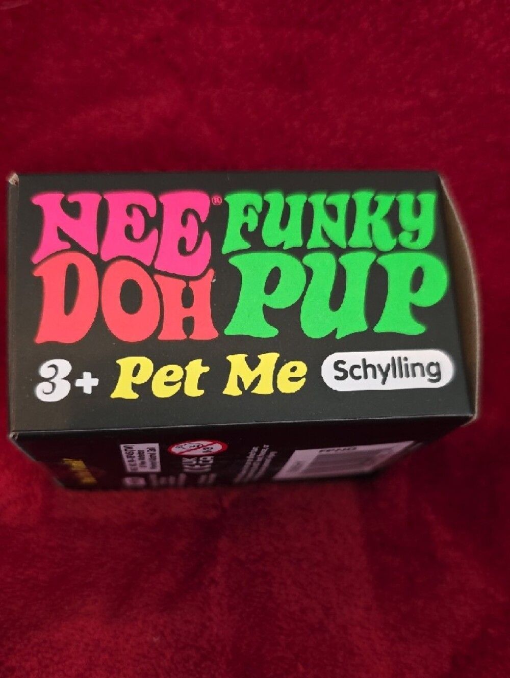 Schylling NeeDoh Funky Pup Squeeze Toy - Hot Pink - Picture 4 of 6